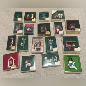 Hallmark Collectible Ornaments 1980’s